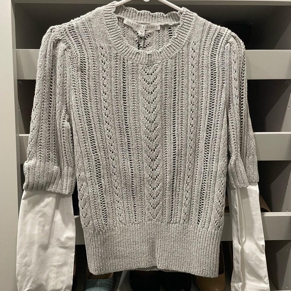 Veronica Beard Grey Sweater